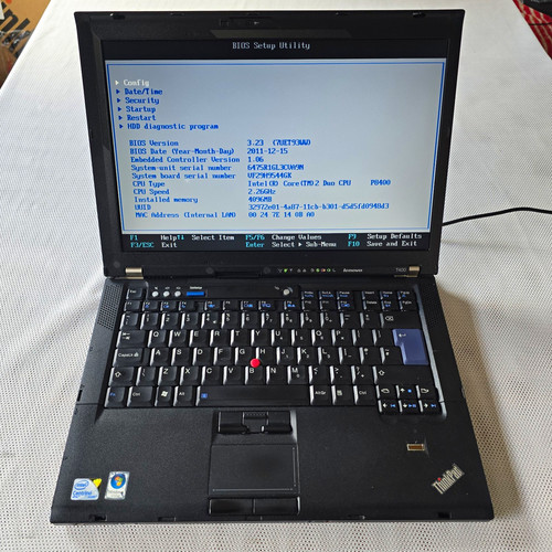 Lenovo thinkpad t400 - thinkpad, core